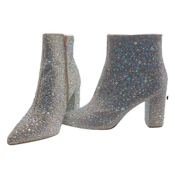 Betsy Johnson SB Cady Rhinestone SZ -8 - Picture 5 of 5